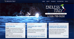 Desktop Screenshot of endlessitaly.com